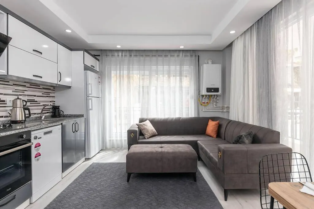 Apartmán 7-Sehir Merkezinde 4 Yatak Odali Dubleks Daire Antalya Turecko